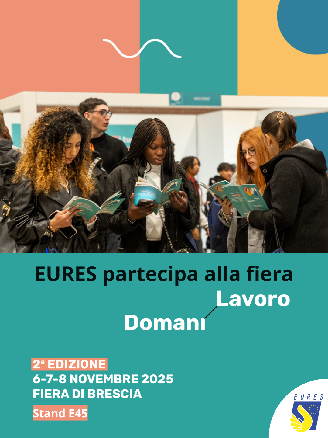 Immagine che raffigura Il team EURES della Provincia di Brescia a Domani Lavoro